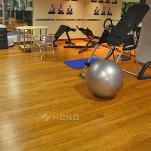 Suelo de Bambú Natural Sólido, Tejido con Sistema de Click, Color Marrón, Parqué Flotante de Madera Dura - Product Image 3