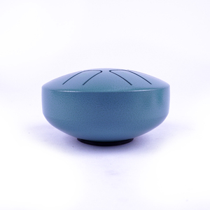 2023 nouveau Design Mini tambour de langue en acier 3.8 pouces 6 langue mousse bleu Hank Instrument de tambour à main en métal Durable - Product Image 2