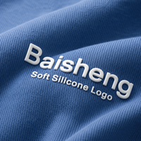 Étiquettes tissées uniques avec logo personnalisé OEM ODM, étiquettes de cou en caoutchouc de silicone 3D pour vêtements de sport, étiquettes tissées pour vêtements