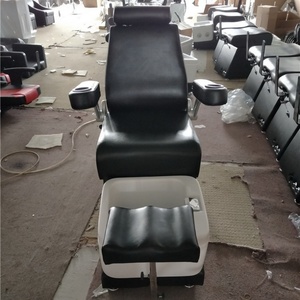 Salon Luxury Foot Pipeless Black Foot Spa Massage Pedicure Chair for Sale - Product Image 6