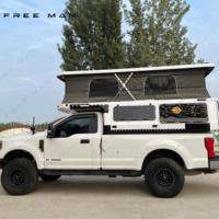 Tente de toit légère et souple pour pick-up Toyota Tacoma, Ford F-350, Toyota Hilux, Jeep Gladiator