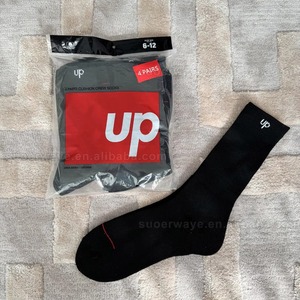 Un lot de 4 paires de chaussettes OEM de haute qualité, adaptées aux sports de plein <span class=keywords><strong>air</strong></span>, tendance et durables. Nouveauté : chaussettes de <span class=keywords><strong>sport</strong></span> personnalisées - Product Image 5