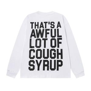 Sweat-shirt décontracté ALOCS COUGH, style classique, broderie minimaliste du logo, style streetwear, tendance urbaine, <span class=keywords><strong>tenue</strong></span> quotidienne - Product Image 5