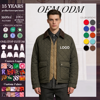 Veste bomber décontractée légère pour homme, col rabattu, fermeture éclair, style streetwear, en tissu shearling pour l'hiver