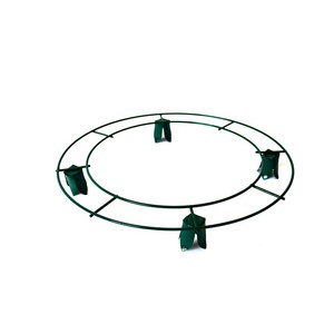 China Suministra <span class=keywords><strong>Marcos</strong></span> de Alambre de Acero Personalizados Shuangrui para Coronas Navideñas Verdes y Rojas con Barniz de Horno - Product Image 6