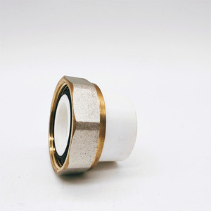 DN15-DN25 piedino 1.6Mpa ad angolo in ottone PPR manuale valvola termostatica <span class=keywords><strong>per</strong></span> il controllo della temperatura di riscaldamento hvac - Product Image 2