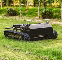 Cortadora de Césped Automática Profesional con Motor para Mantenimiento de Jardines Comerciales