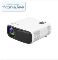 Nouveau projecteur vidéo de cinéma maison Transjee 2026, prise en charge 4K, Wi-Fi, Android intelligent, projecteur Full HD A70