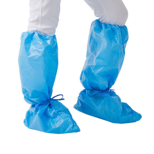 Penutup sepatu bot sekali pakai, tahan air Pe kaki sepatu kets penutup hujan - Product Image 5