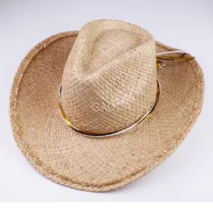 K Fashion Mens Straw Cowboy Hat Supplier