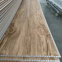 Paneles de Techo de PVC de Madera Clara Insonorizantes, Precio Directo de Fábrica, Paneles de Pared