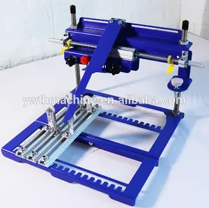 Manual Portable Cylindrical Round Screen Printing Machine