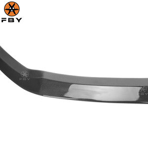 Aileron de lèvre de diffuseur de <span class=keywords><strong>s</strong></span>éparateur de lèvre de pare-chocs avant en Fiber de carbone véritable de haute qualité pour <span class=keywords><strong>Audi</strong></span> <span class=keywords><strong>A3</strong></span> S3 Sline 2017-2019 lèvre de pare-chocs avant - Product Image 6