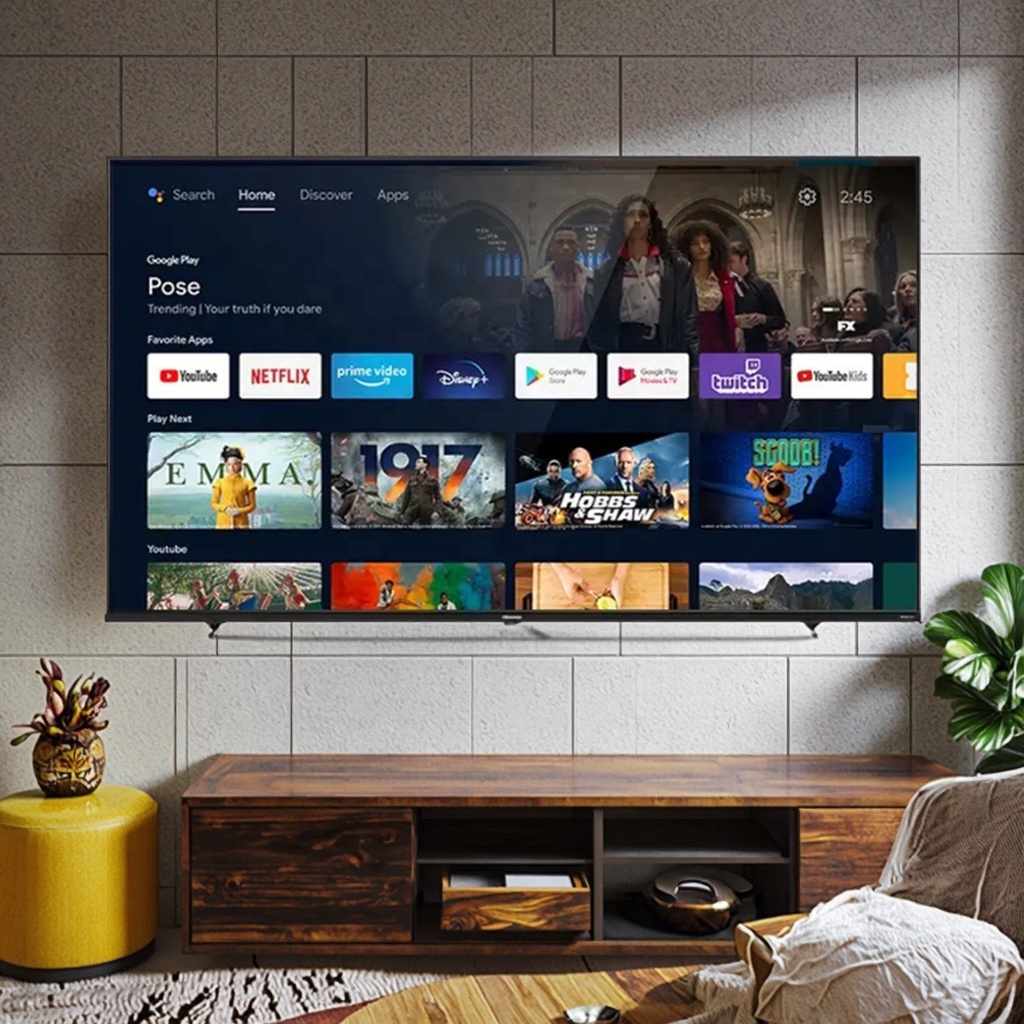 32-Inch Smart Android LED TV with WiFi, HD Display, LAN Port & Built-in Streaming Apps – Ideal for Hotels, Offices & Home Entertainment - View 4