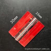 Charnières en acrylique transparent pour mini-quincaillerie en plastique ZD transparente pour boîtes et artisanat 20mm*35mm, pour mini-meuble de cuisine contemporain