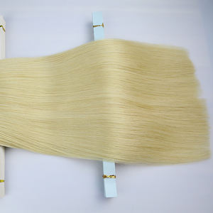 Extensions de cheveux tissées professionnelles en cheveux humains de deuxième génération 100% européens, <span class=keywords><strong>prix</strong></span> d'usine bas - Product Image 5