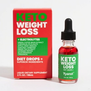 Suplemento Dietético Keto en Gotas de Marca Privada para Adultos, Aumenta la Energía, Controla el Apetito, Quemador de Grasa, Garcinia - Product Image 1
