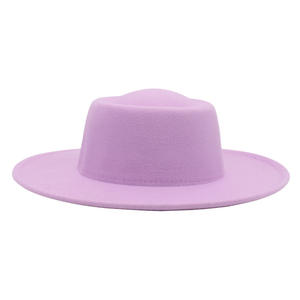 Sombrero <span class=keywords><strong>de</strong></span> Copa Ancha con Copa Abombada Estilo Clásico, Sombrero <span class=keywords><strong>de</strong></span> Jazz para Invierno, Unisex, para Adultos, Estilo Fedora - Product Image 3