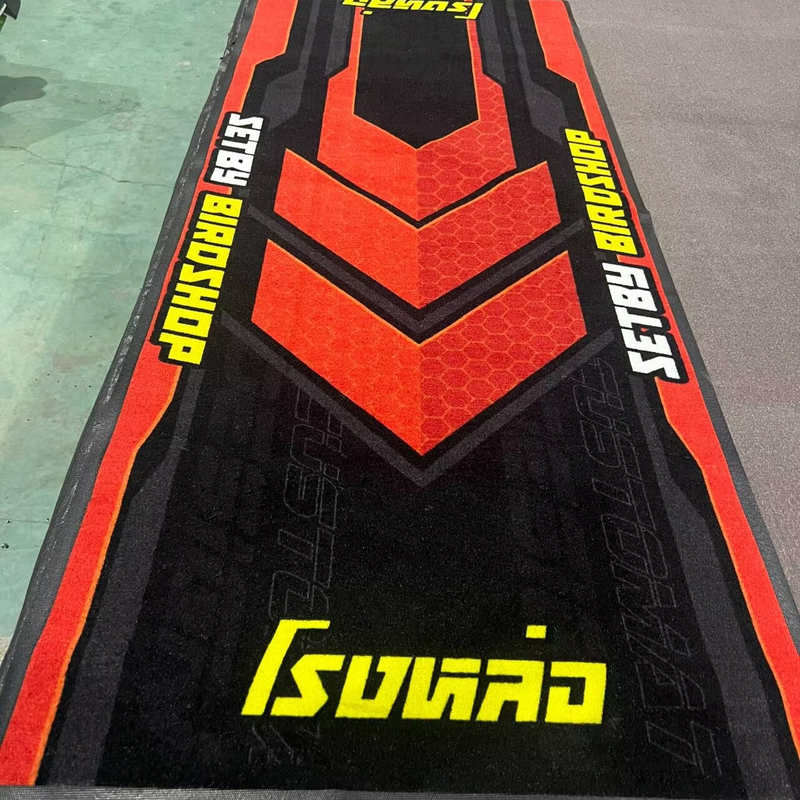 Bike Training Carpet Garage Motorcycle Floor