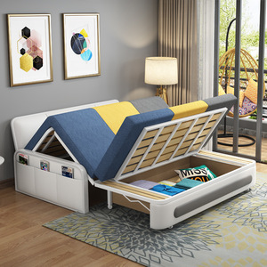 Nuovo Divano Letto Pieghevole Moderno di Alta Gamma con Colore Personalizzabile per Arredamento di Piccoli Soggiorni - Product Image 2