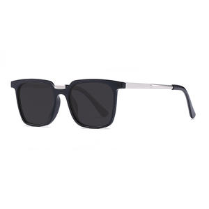 Nouvelles lunettes de soleil rétro à petite monture pour hommes, en plastique noir et métal, polarisées UV400, pour la conduite, le cyclisme, les sports de plein air, type 3, pare-soleil - Product Image 2