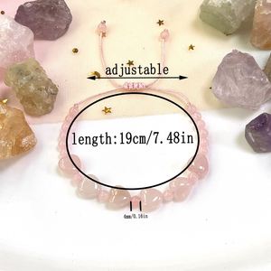 Natural Stone <b>Bracelet</b> Colorful Glass Beaded Energy <b>Healing</b> Premium Bespoke Jewelry Service Pre-production Sample - Product Image 3