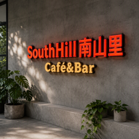 DakeSign Factory Wholesale Custom 3D Frontlit LED Acrylic Letter Sign Outdoor IP65 Waterproof Multi Color Hospital Signboard