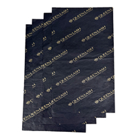 Custom Goud Merk Logo Afdrukken Vochtbestendig Geschenkverpakking Tissuepapier Voor Verpakking