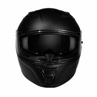 Meilleurs casques de moto unisexes pour adultes, matériau ABS, casque de moto à double visière, casque intégral pour moto