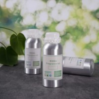 Bouteille en aluminium de qualité supérieure de 500ml avec huile désodorisante écologique au parfum de lavande pour diffuseurs de machines parfums personnalisés en gros