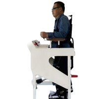 Exosquelette robotisé pour personnes handicapées des membres inférieurs, destiné à l'assistance à la rééducation de la marche des membres inférieurs
