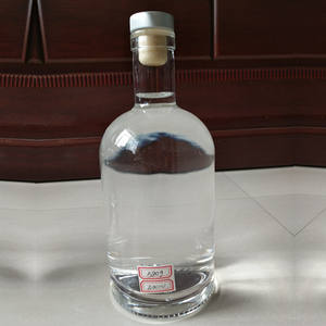 Vente en gros de bouteilles de rhum et de gin de 75 cl, personnalisées, super rondes, super flint, avec bouchon en liège, bouteilles de vodka en verre de 750 ml, fabricant en gros - Product Image 4