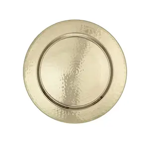 Plato de servicio de forma exquisita, Material ABS de alta calidad, diseño moderno de lujo, fiestas de boda, eleva la experiencia gastronómica India - Product Image 1