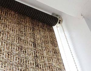 Pergola anti-moustique solaire d'extérieur, protection solaire en polyéthylène, stores roulants de fenêtre, manivelle sans fil, stores roulants - Product Image 4