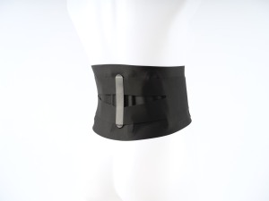 Ceinture de soutien lombaire réglable, respirante, amovible, avec sangles de compression pour l'été - Product Image 1