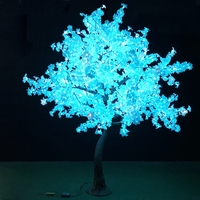 ANPU Lighting – arbre artificiel à LED en érable d'automne pour décoration intérieure et extérieure, mariage