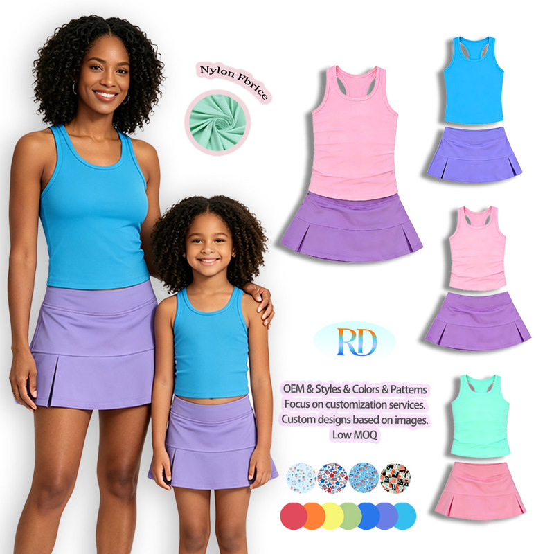 OEM Low MOQ Girls Sleeveless Crop