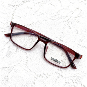 Kính mắt vuông gọng liền, chất liệu TR90 siêu nhẹ, không kim loại, chống ánh sáng xanh, kiểu dáng cổ điển, đeo thoải mái, áp lực nhẹ, unisex - Product Image 1