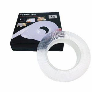 Doble lado adhesivo extraíble lavable sin dejar huellas transparente reutilizable agarre mágico Nano cinta - Product Image 3