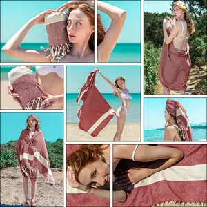 Best Sale 100% Cotton Soft And Luxury Turkish Beach Towel Custom Turkish Beach Towel