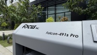 Machine d'impression d'emballages Falcon 491S-Pro sur demande, imprimante à passage unique pour la production de sacs en papier personnalisés en petites séries, boîtes à pizza