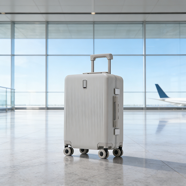 2025 New Design PC Luggage with 360° Wheels - TSA Approved Trolley Case for Men & Women