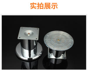 ขาเหล็กแผ่นรีดเย็นสำหรับเฟอร์นิเจอร์ เช่น เก้าอี้ ตู้วางทีวี โซฟา และโต๊ะกาแฟ - ใช้ได้ทั้งในโรงแรมและกลางแจ้ง แข็งแรง ติดตั้งง่าย - Product Image 3