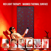 REDSKY OEM ODM Panneau de luminothérapie LED rouge à 9 longueurs d'onde, puissance élevée de 6000 W, pour tout le corps