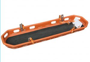 Brancard d'urgence en plastique PE avec ceintures pour le sauvetage en hélicoptère - Product Image 2