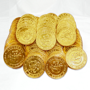 Chocolate Agridulce de Primera Calidad a Precio Fascinante, Suministro de Fábrica, para Empaque de Regalo, Forma de Moneda de Oro Sólido - Product Image 4