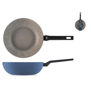 Wok Arctic 28 cm compatible induction, antiadhésif, pour faire sauter et frire - Product Image 1