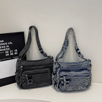 Sacs à main en denim pour femmes 2025 Designer épaule sacs à bandoulière Jean sacs à main Logo personnalisé
