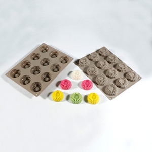 <b>Silicone</b> Cake Mold 12-Compartment Stackable Cake Mold <b>Baking</b> Cake Mold DIY Decoration Shaping Mold - Product Image 1