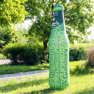 Надувная рекламная бутылка-гигант для продвижения бренда, надувная рекламная бутылка-напиток для промоакций - Product Image 1